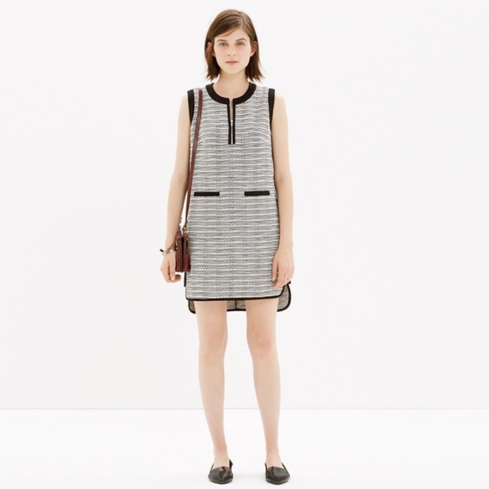 Madewell Tweed Shift Dress